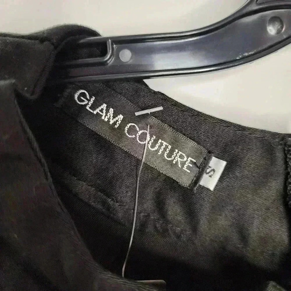 NWT Size Small Glam Couture Pin Up Goth Rockabilly Red/Black Dress - Picture 3 of 4